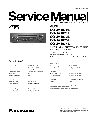Panasonic Car Satellite Radio System cq-ja1070l owners manual user guide
