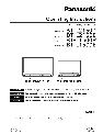 Panasonic Computer Monitor BT-L1500E owners manual user guide