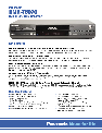Panasonic DVD Recorder DMR-T6070 owners manual user guide