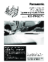Panasonic Fax Machine KX-FPG371 owners manual user guide