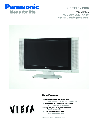 Panasonic Flat Panel Television TX-25V20M owners manual user guide