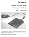 Panasonic Handheld Game System KXL-810A owners manual user guide