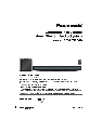 Panasonic Home Theater System SC-HTB500 owners manual user guide