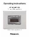 Panasonic Microwave Oven NE-1780 owners manual user guide