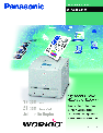 Panasonic Printer DP-CL21 owners manual user guide