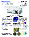 Panasonic Projector PT-LB50NTU owners manual user guide