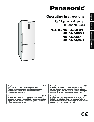 Panasonic Refrigerator NR-BN34AS1 owners manual user guide