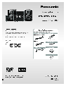 Panasonic Speaker System SC-VKX60 owners manual user guide