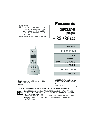 Panasonic Telephone VE-SV03 owners manual user guide