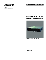Pelco DVR C1602M owners manual user guide