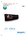 Philips Car Stereo System CE153DR owners manual user guide