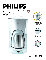 Philips Coffeemaker HD7538 owners manual user guide