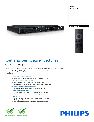 Philips DVD Player DVP3560K owners manual user guide
