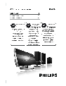 Philips DVD Player HTS6600 owners manual user guide