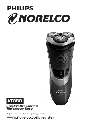 Philips Electric Shaver at880 owners manual user guide