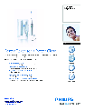Philips Electric Toothbrush HX5752 owners manual user guide