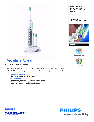 Philips Electric Toothbrush HX6911/02 owners manual user guide