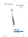 Philips Electric Toothbrush HX6950 owners manual user guide