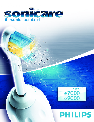 Philips Electric Toothbrush HX9500 owners manual user guide