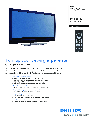 Philips Flat Panel Television 42PFL5432D owners manual user guide