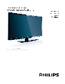 Philips Flat Panel Television 42PFL7409S/98 owners manual user guide