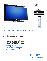 Philips Flat Panel Television 47PFL9632D owners manual user guide