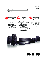 Philips Headphones HTB5544D owners manual user guide
