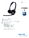 Philips Headphones SHM7405/00 owners manual user guide