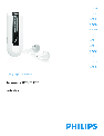 Philips MP3 Player SA2110 owners manual user guide