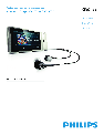 Philips MP3 Player SA2MUS owners manual user guide