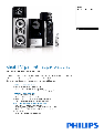 Philips Stereo System FWD872/98 owners manual user guide