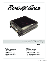 Phoenix Gold Car Amplifier SD200.2 owners manual user guide
