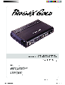 Phoenix Gold Car Amplifier TI1500.1 owners manual user guide