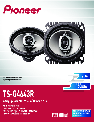 Pioneer Speaker TS-A1675R owners manual user guide