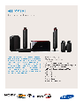 Polk Audio Home Theater System HT-X715T owners manual user guide