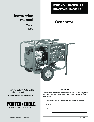 Porter-Cable Portable Generator H1000 owners manual user guide