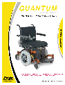 Pride Mobility Mobility Aid 6000Z 3MP owners manual user guide