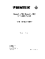 Printek Printer 4500, 4503 owners manual user guide