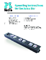 PS Audio Power Supply Juice Bar owners manual user guide