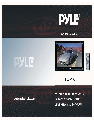 PYLE Audio Car Video System PLDN70U owners manual user guide