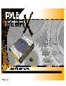 PYLE Audio Stereo Amplifier PLA-4250 owners manual user guide