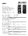 QSC Audio Speaker AD-S282H owners manual user guide