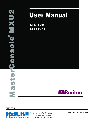 Raritan Computer Switch MXU2 owners manual user guide