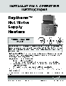 Raypak Water Heater 1334001 owners manual user guide
