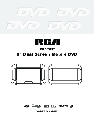 RCA Car Video System DRC6389T owners manual user guide