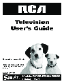 RCA CRT Television F27450 owners manual user guide