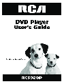 RCA DVD Player RC5920P owners manual user guide