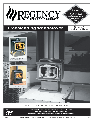 Regency Indoor Fireplace F2100M owners manual user guide