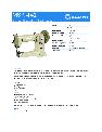 Reliable Sewing Machine MSK-441 owners manual user guide