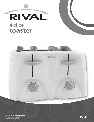 Rival Toaster TS-705 owners manual user guide